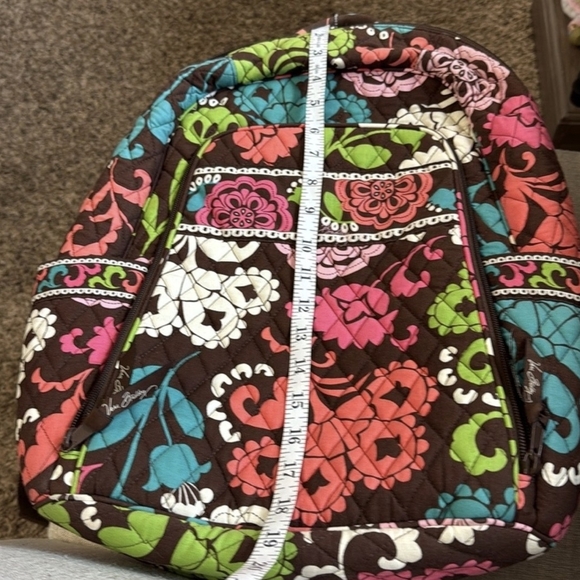 VEUC Vera Bradley Floral Backpack in Brown and Multicolor - Picture 7 of 7
